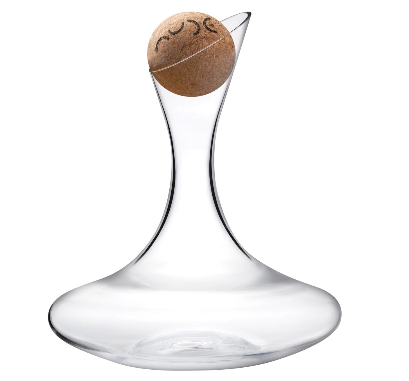 Nude Oxygen Lead Free Crystal Wine Decanter 59 17 Oz Wayfair